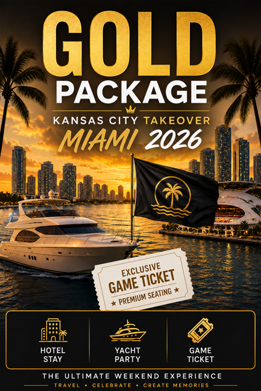 KC Takeover – GOLD 2-DAY Experience Package