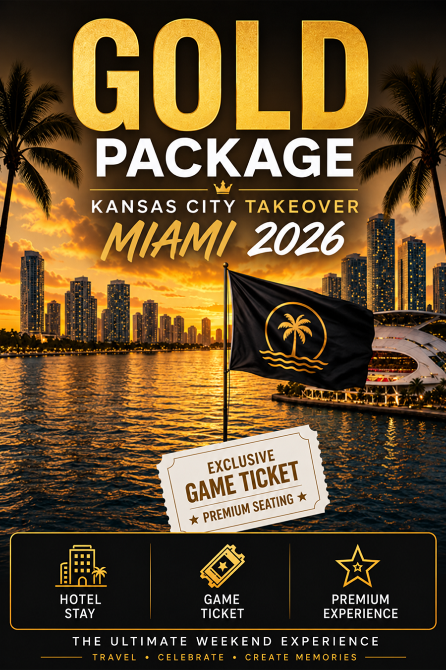 KC Takeover – GOLD 2-DAY Experience Package for Two